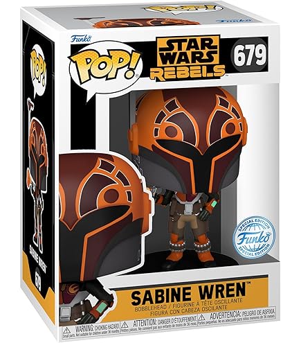 Amazon.com: BoxLunch Funko Pop! Star Wars Rebels Sabine Wren Vinyl